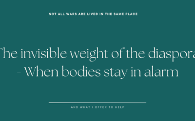 The invisible weight of the diaspora – When bodies stay in alarm
